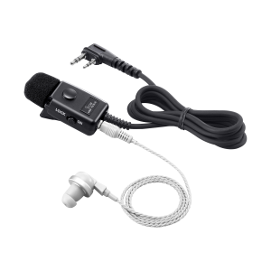 Icom HM153LS Microphone With 2.5mm Earphone Combination
